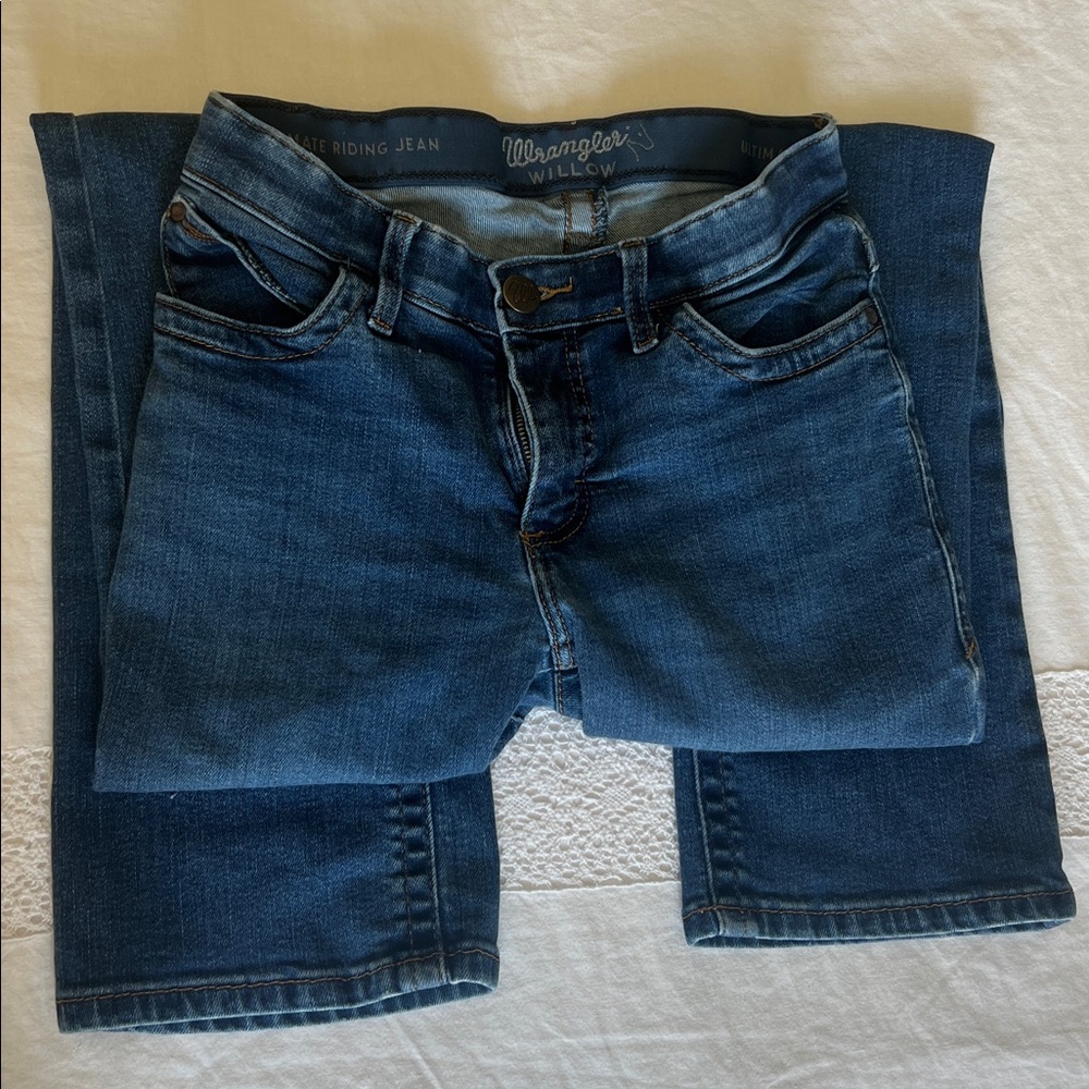 Wrangler Willow Dark Blue Denim Jeans